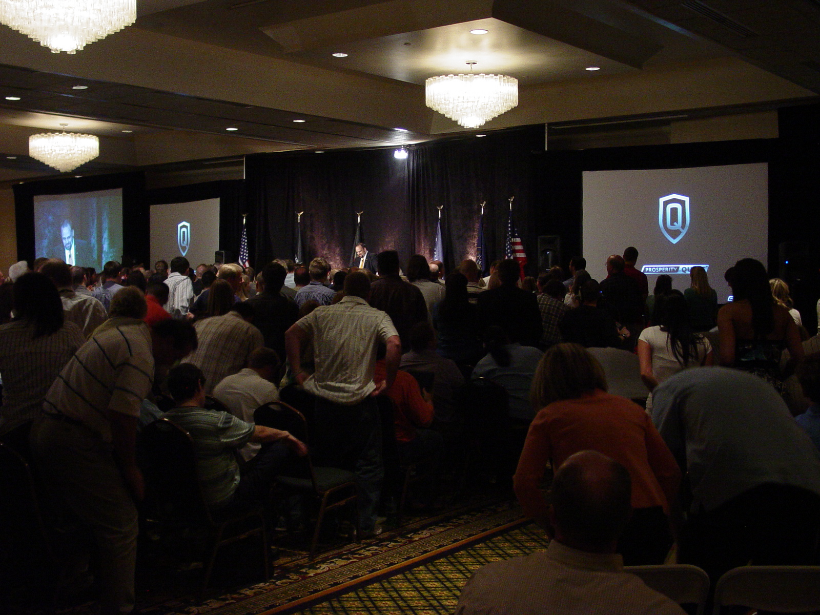 Rick Koerber seminar — hundreds of attendees